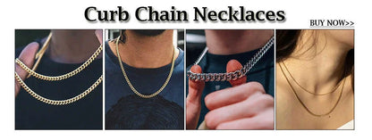 Vnox Men's Stainless Steel Cuban Link Chain Bracelet - Smarsty
