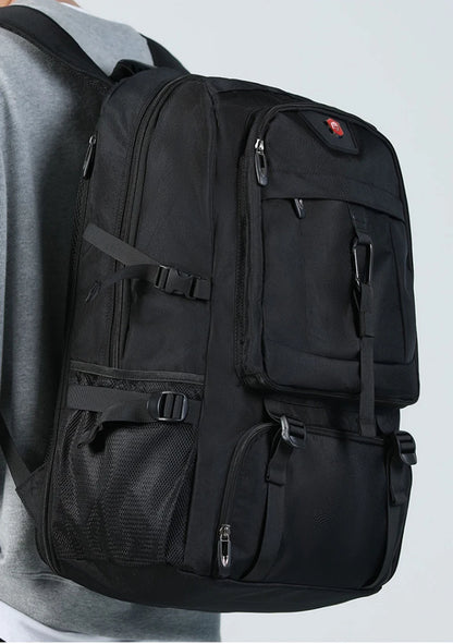 Large Travel Backpack Waterproof With Shoe Compartment - Smarsty