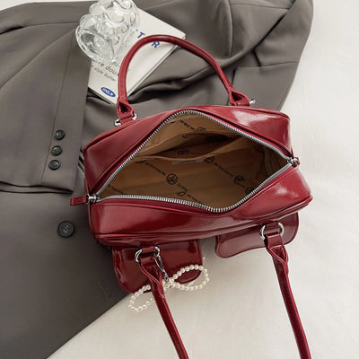 Korean Edition Underarm Bow Bag Women Versatile Shoulder Bag - Smarsty