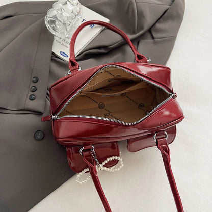 Korean Edition Underarm Bow Bag Women Versatile Shoulder Bag - Smarsty
