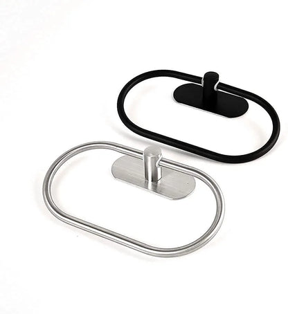 Self-Adhesive Stainless Steel Towel Rack for Easy Installation - Smarsty