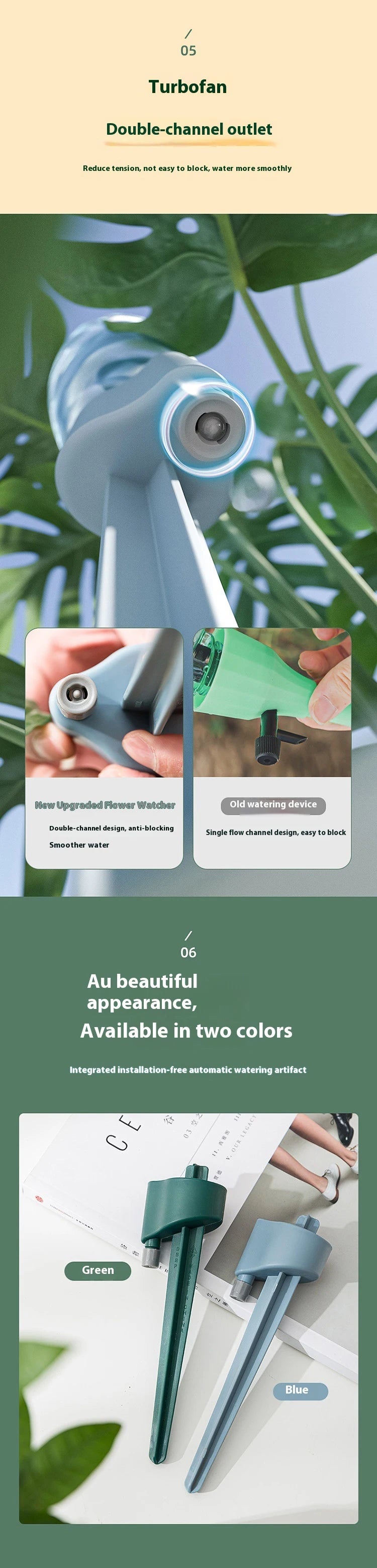 New Automatic Flower Watering Device Garden Adjustable Speed Dripping Watering Flower Pot Succulent Drip Irrigation Device