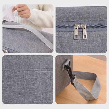 Insulated Lunch Bag Square Bento Bag with Aluminum Foil - Smarsty