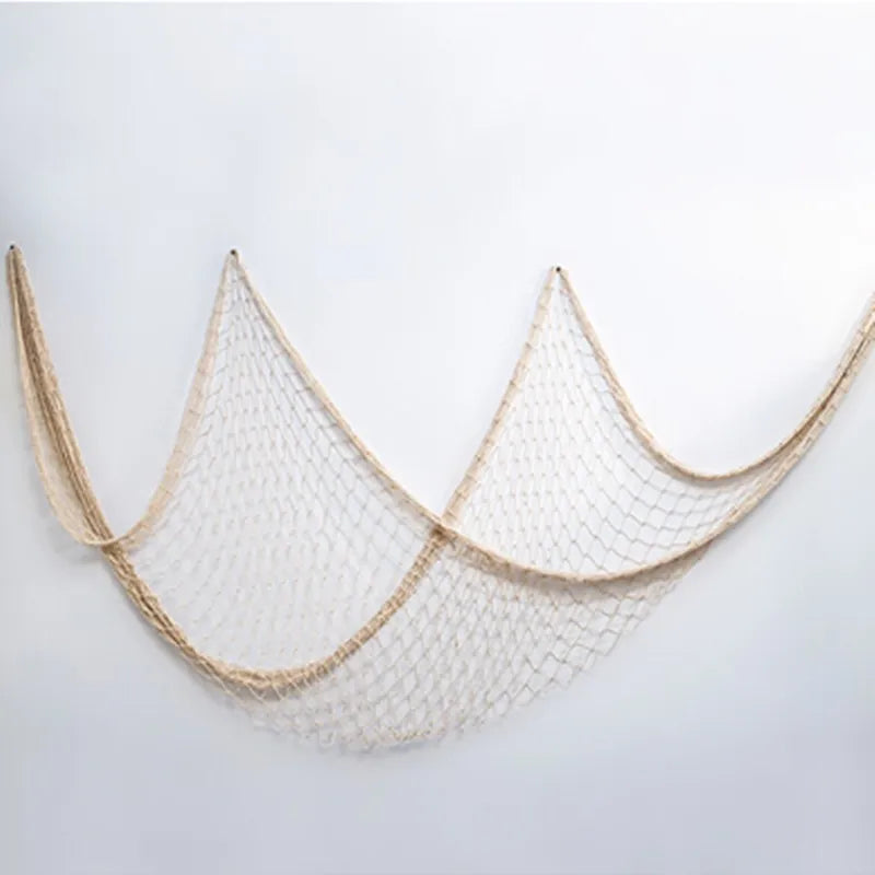 Nautical Fishing Net Wall Hanging for Home Decor - Smarsty