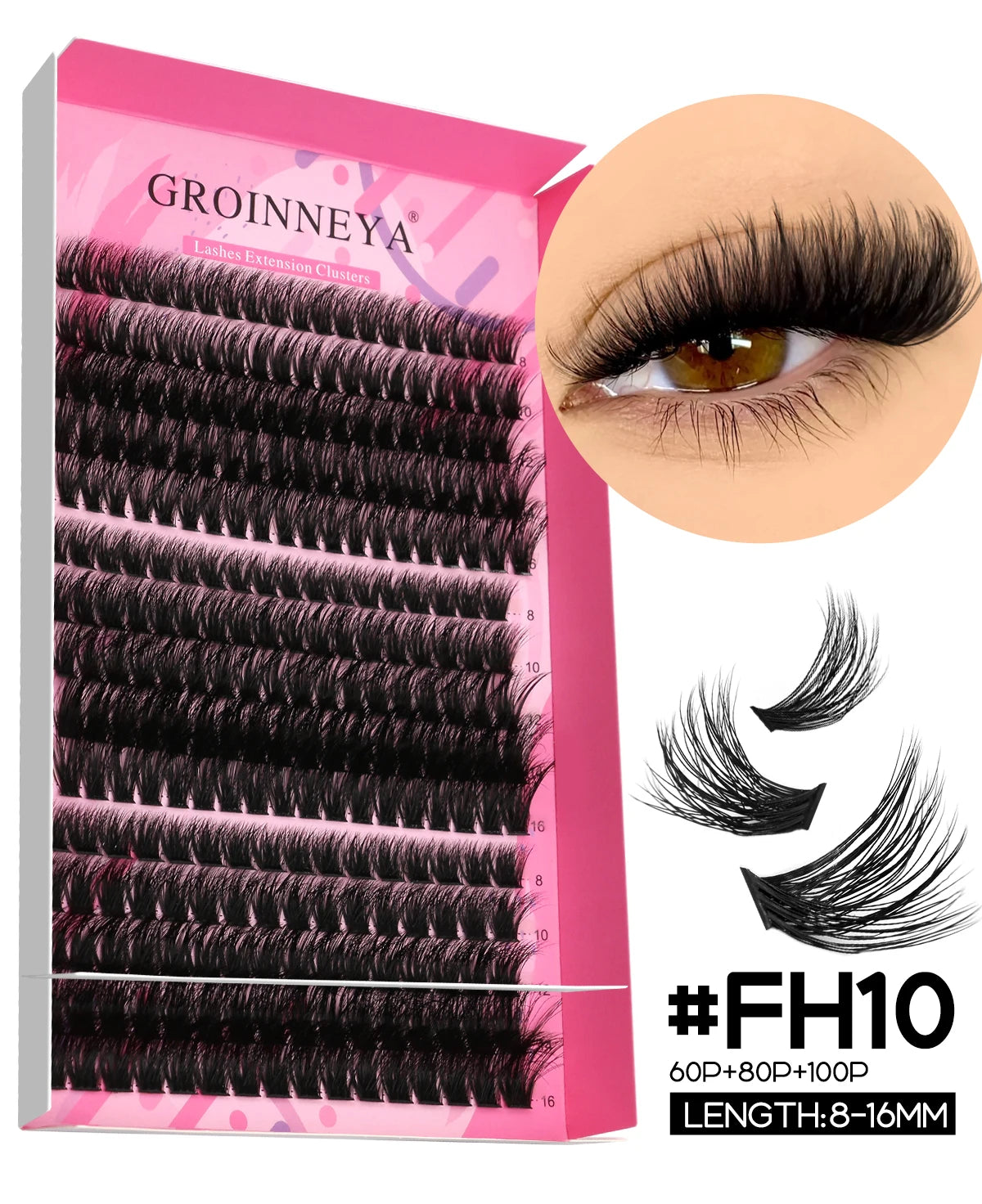 DIY Lash Extension Kit with Individual Lashes for Home Use - Smarsty
