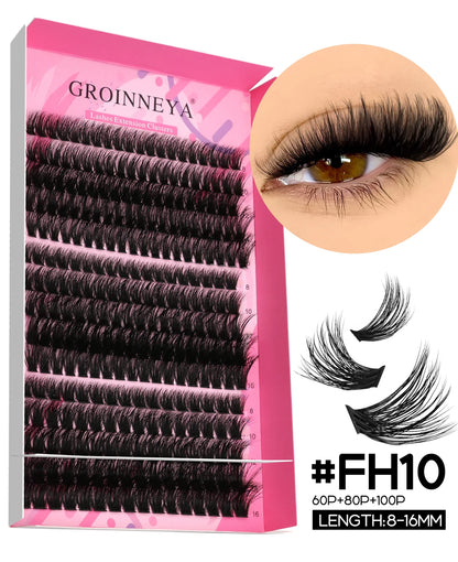 DIY Lash Extension Kit with Individual Lashes for Home Use - Smarsty