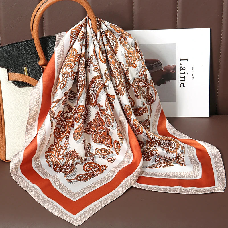 Luxury Silk Hijab Hair Bands With Sun Protection - Smarsty