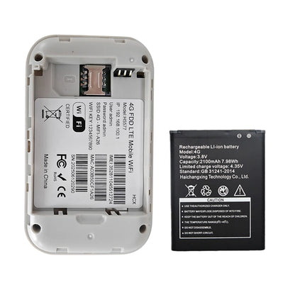 2100mAh Wireless Modem 4G Pocket WiFi Router Portable Mobile Hotspot with SIM Card Slot Wide Coverage 4G Wireless Router