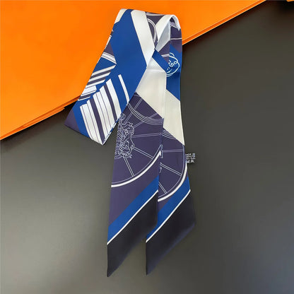 Women Long Scarf and Hair Tie Multifunctional Bandana - Smarsty
