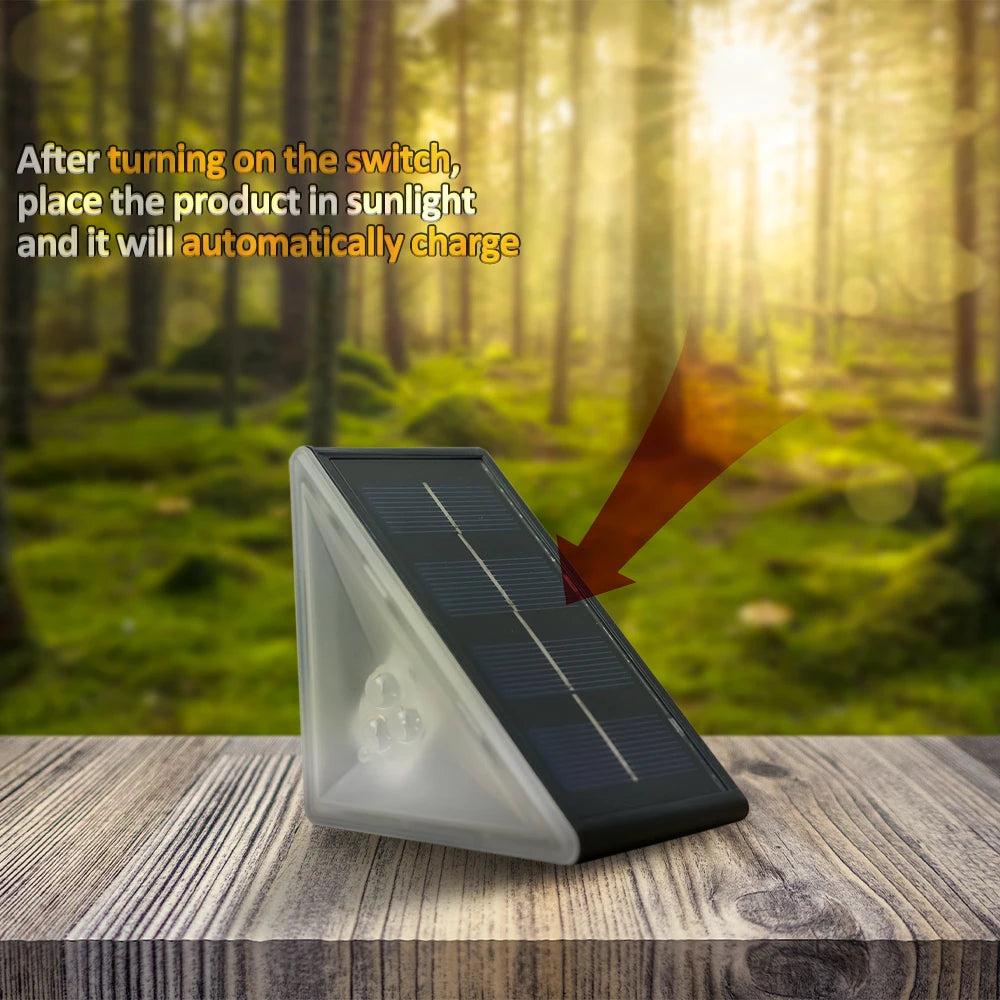 Outdoor Solar Step Lights with RGB Colors for Safe Pathways - Smarsty