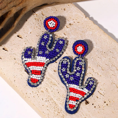Handmade Bohemian Starfish Drop Earrings for Women - Smarsty