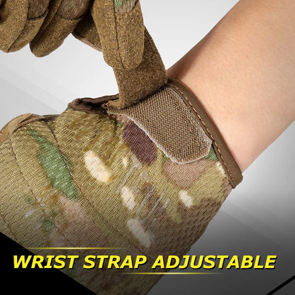 Touchscreen Tactical Gloves Shockproof Non Slip Full Finger - Smarsty