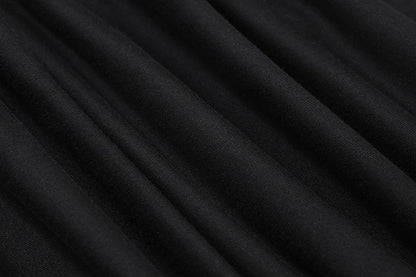WhereMery Elegant Slip Long Dresses Sexy Women Ruched Bodycon Solid Maxi Dress Spring Y2K Summer Temperament High-waist Vestidos - Smarsty