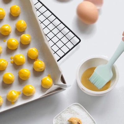 Heat Resistant Silicone Spatula Set for Baking - Smarsty