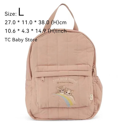 Cotton Kids Backpack For School Unisex Lightweight Comfort - Smarsty