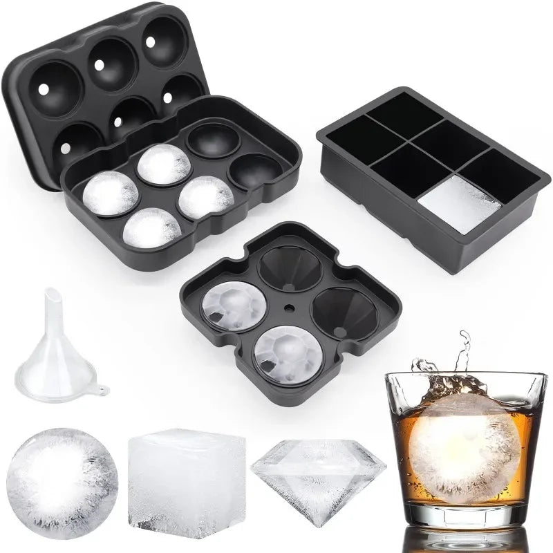 Silicone Ice Cube Molds for Perfect Spherical Ice - Smarsty