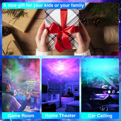 Astronaut Projector Galaxy Starry Night Lights for Bedroom LED Nebula Lamp Decoration Child Adult Holiday Gift - Smarsty