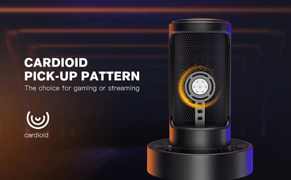 FIFINE USB Microphone with RGB Modes for Streaming - Smarsty