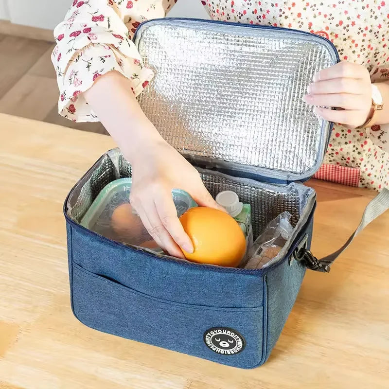 Portable Insulated Lunch Box Keeps Food Fresh Waterproof - Smarsty