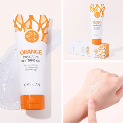 Orange Exfoliating Gel Dead Spot Remover Brighten Peeling 50g Gentle Repair Scrub Whiten Hydrating Moisturizer Korean Skin Care - Smarsty