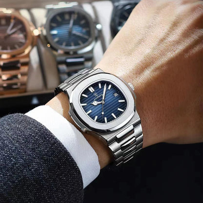 Luxury Waterproof Sports Watch with Luminous Dial - Smarsty