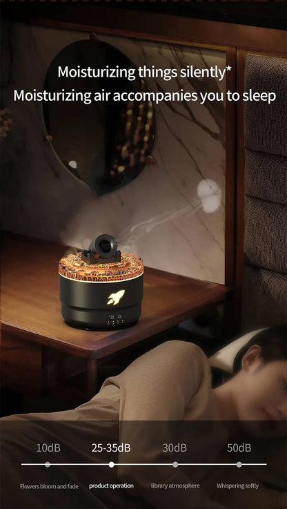 Ultrasound Air Humidifier with Colorful Night Light - Smarsty