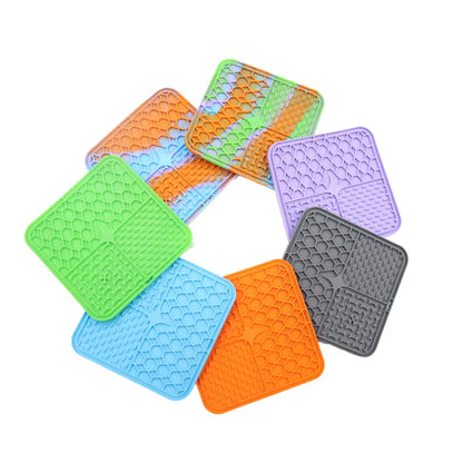 Silicone Pet Lick Mat for Slow Feeding Dogs - Smarsty
