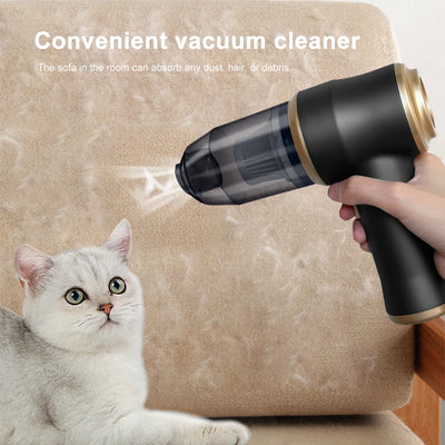Wireless Car Vacuum Cleaner for Cleaning Bedroom Carpets Portable High Power Function Home Appliance Cleaning Machine - Smarsty
