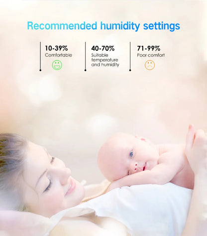 ZigBee Smart Temperature Humidity Sensor with App Control - Smarsty