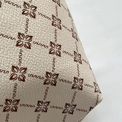 Fashionable Large Capacity PU Leather Tote Shoulder Bag - Smarsty