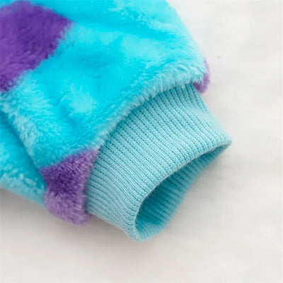 Funny Dog Dinosaur Halloween Costume Soft Warm Dog Clothes for Small Dogs Pixar Monsters Overalls for Cat Winter Puppy Hoodies