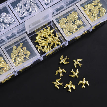 3D Sea Theme Nail Art Charms for Summer DIY - Smarsty
