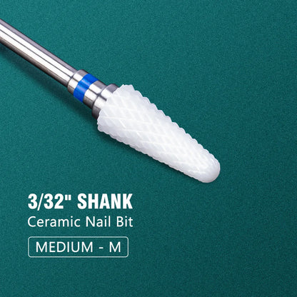 Electric Manicure Drill Bit with Ceramic Burr - Smarsty