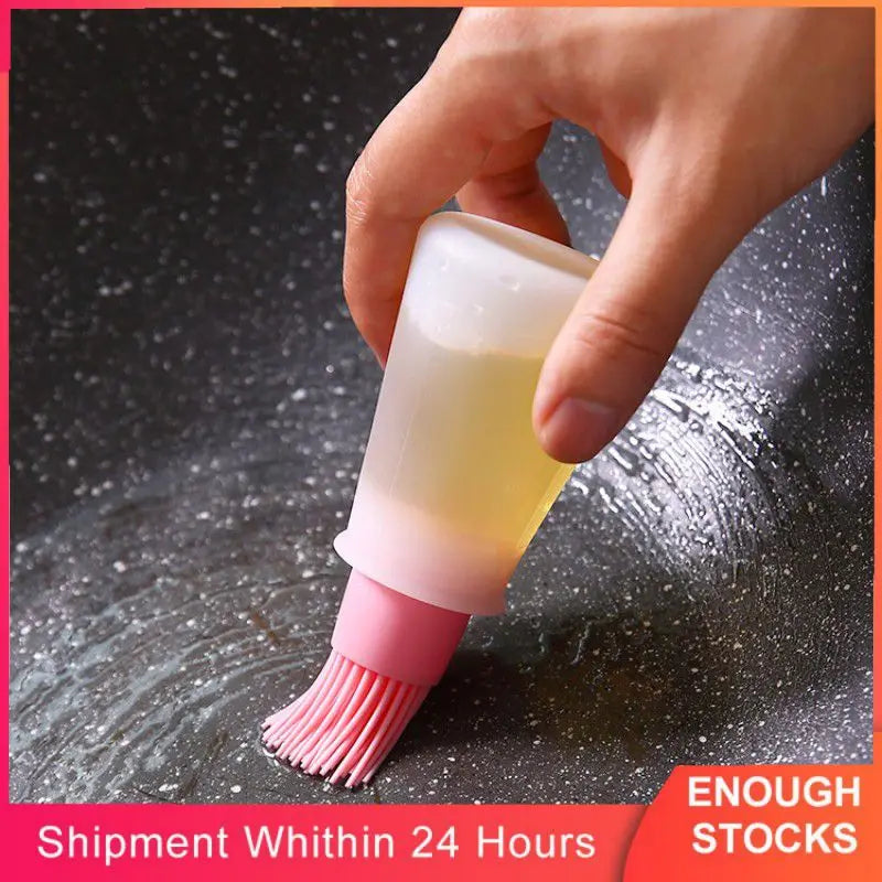 Silicone Oil Dispenser Brush for High Temperature Cooking - Smarsty