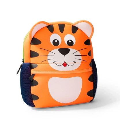 Cartoon Animal Kids Backpack With Durable Nylon Construction - Smarsty