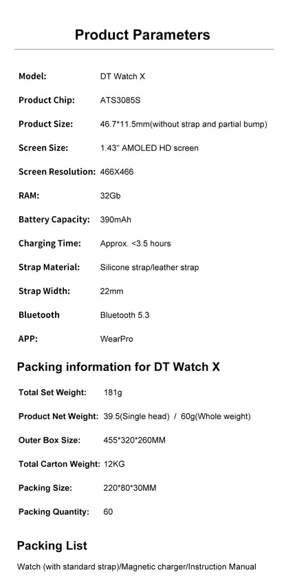 2024 OPPO Watch X Smartwatch with 4G Music and Video - Smarsty