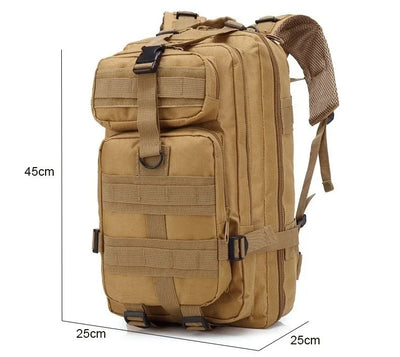 30/50L Tactical Backpacks Man Traveling Bags Survival Outdoor 3P Assault Pack EDC Molle Pack hiking Trekking Hunting Bag - Smarsty