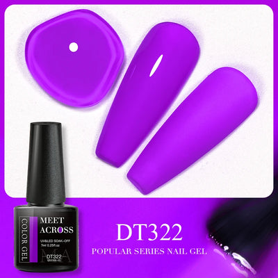 Pink Dried Flower Gel Nail Polish for Fairy Nail Art - Smarsty