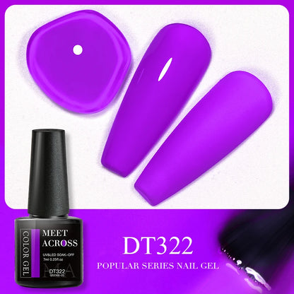 Pink Dried Flower Gel Nail Polish for Fairy Nail Art - Smarsty