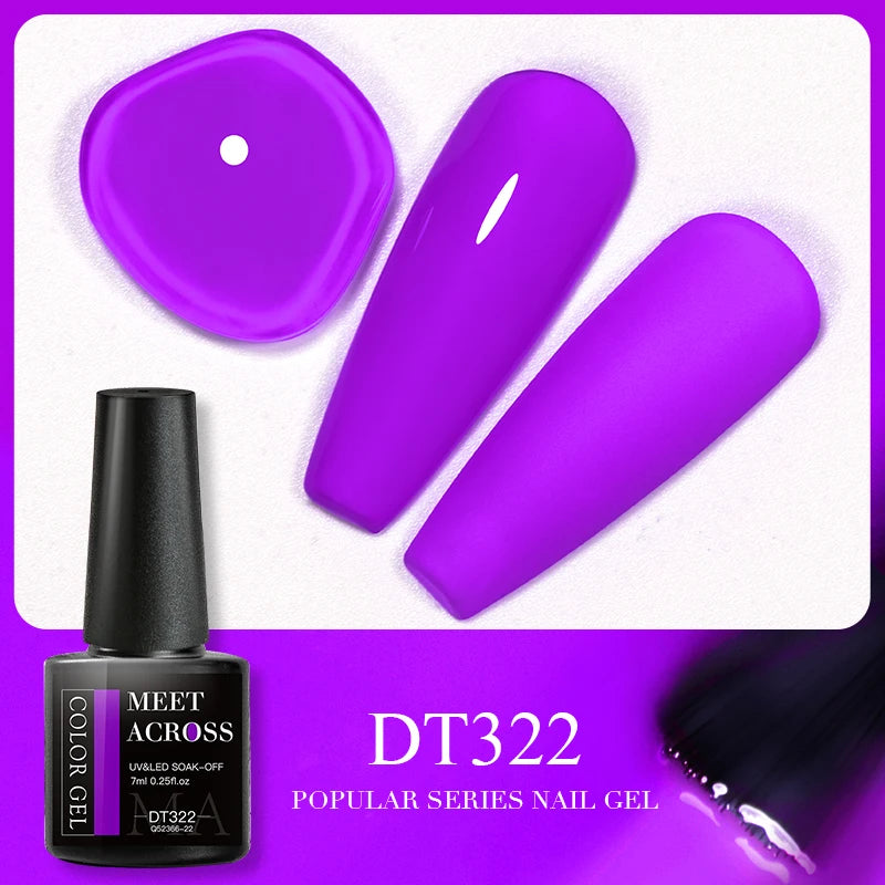 Pink Dried Flower Gel Nail Polish for Fairy Nail Art - Smarsty