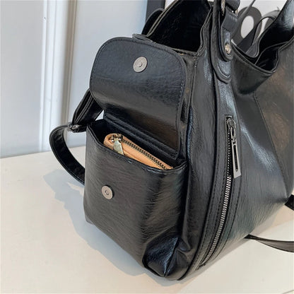 PU Leather Shoulder Bag With Soft Interior For Women - Smarsty