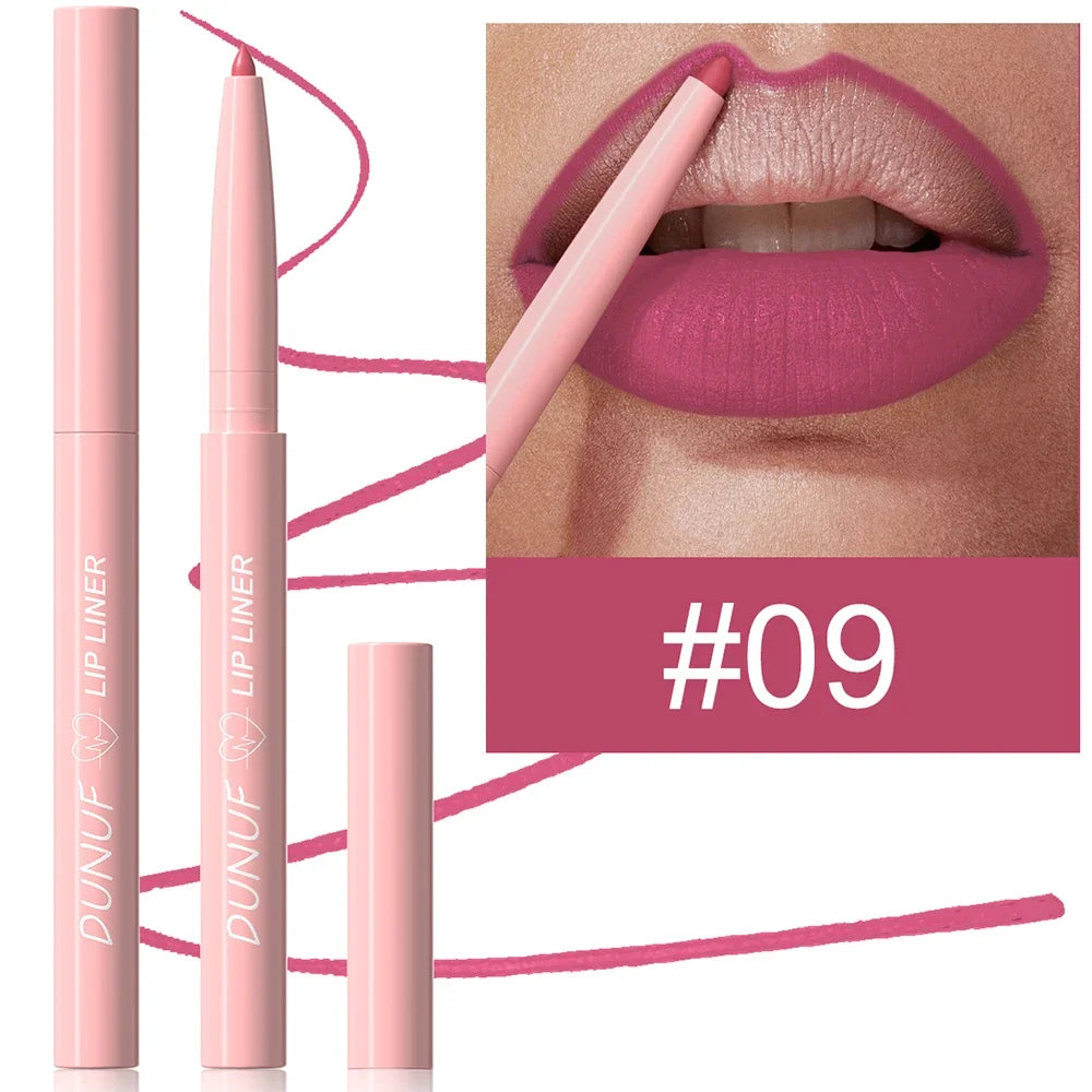 Matte Red Brown Lip Liner Pencil for Plump Lips - Smarsty