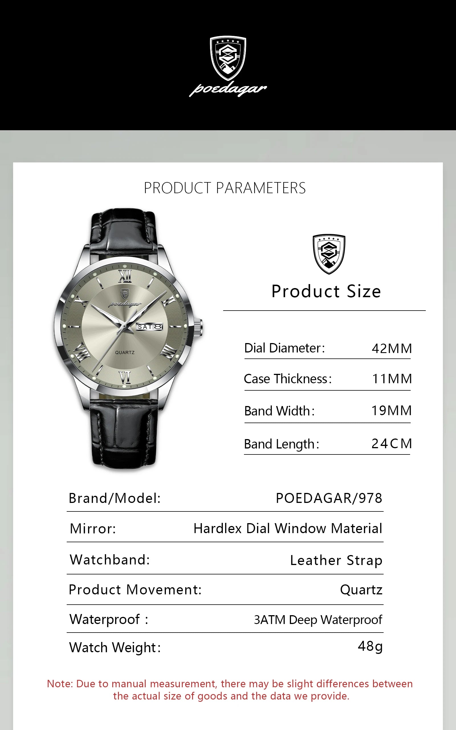 Luxury Waterproof Military Watch For Men with Luminous Dial - Smarsty
