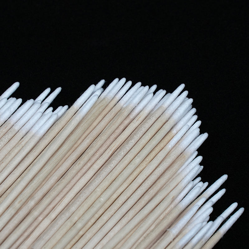300 Pcs Wooden Cotton Swabs for Nail Polish Removal - Smarsty
