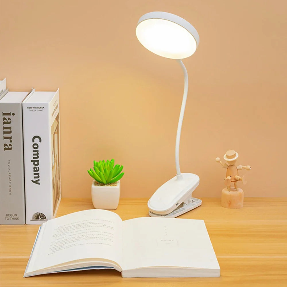 USB Rechargeable LED Table Lamp with Touch Dimming - Smarsty