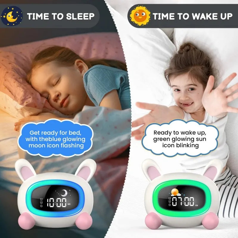 Kids Alarm Clock with Sleep Training and Sound Machine - Smarsty