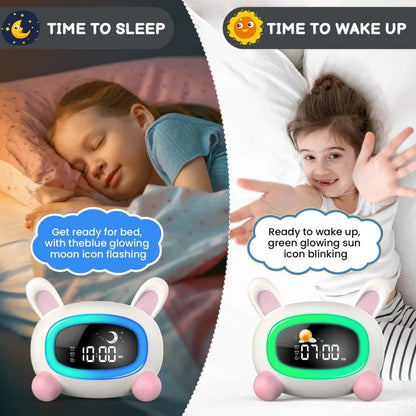 Kids Alarm Clock with Sleep Training and Sound Machine - Smarsty