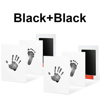 Safe Inkless Baby Handprint Kit No Touch Footprints Two Pack - Smarsty