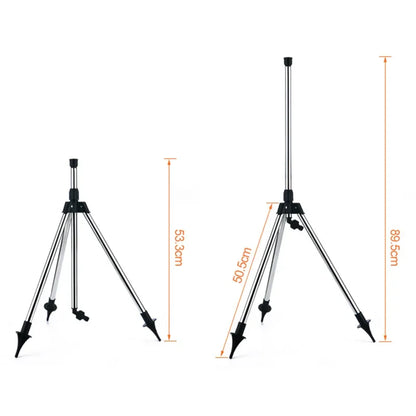 Adjustable Stainless Steel Garden Sprinkler Tripod System - Smarsty