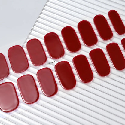 Long-Lasting Semi-Cured Gel Nail Stickers for Easy Application - Smarsty
